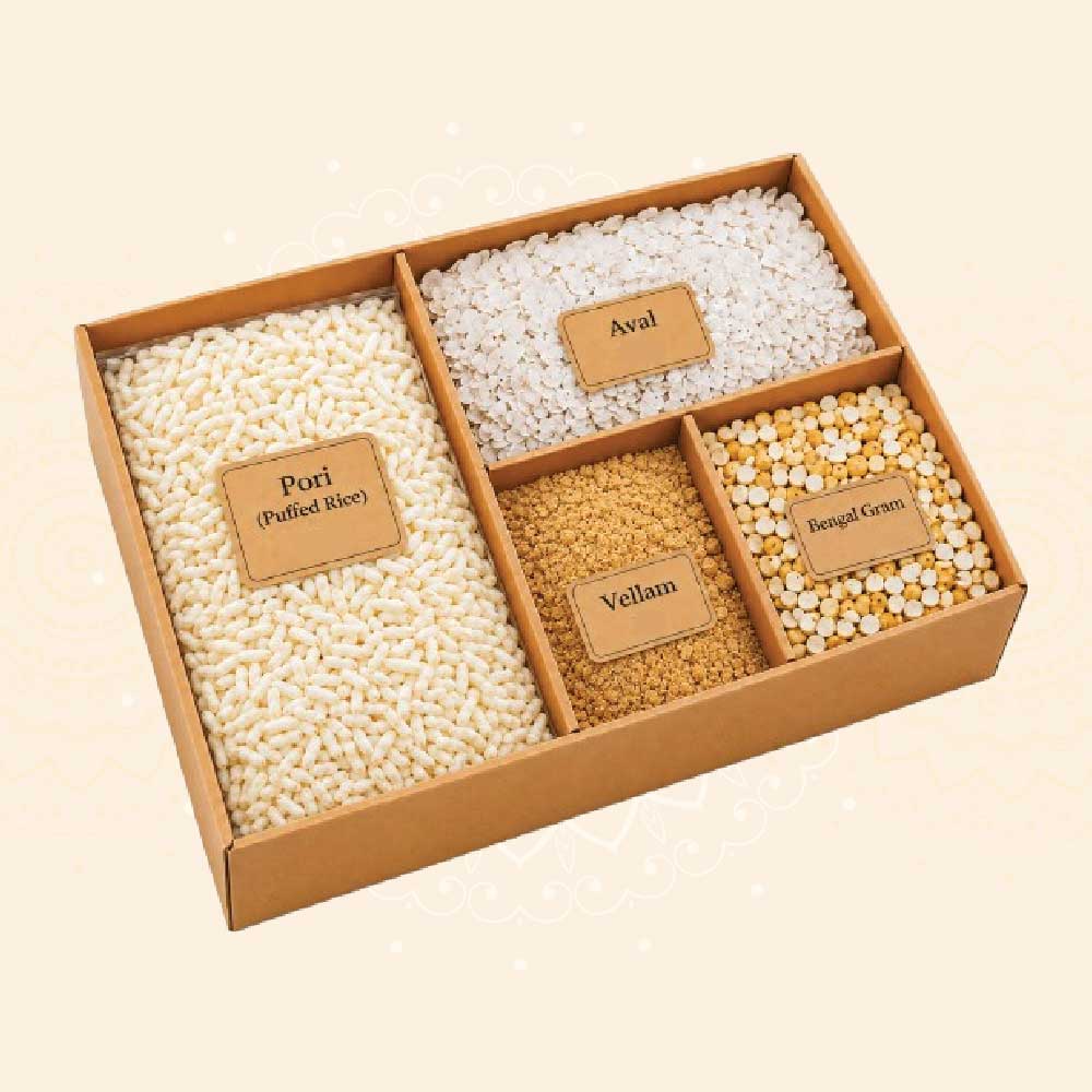 Ayudha Pooja Package 01 - Essential Prasadam Box (175 g)