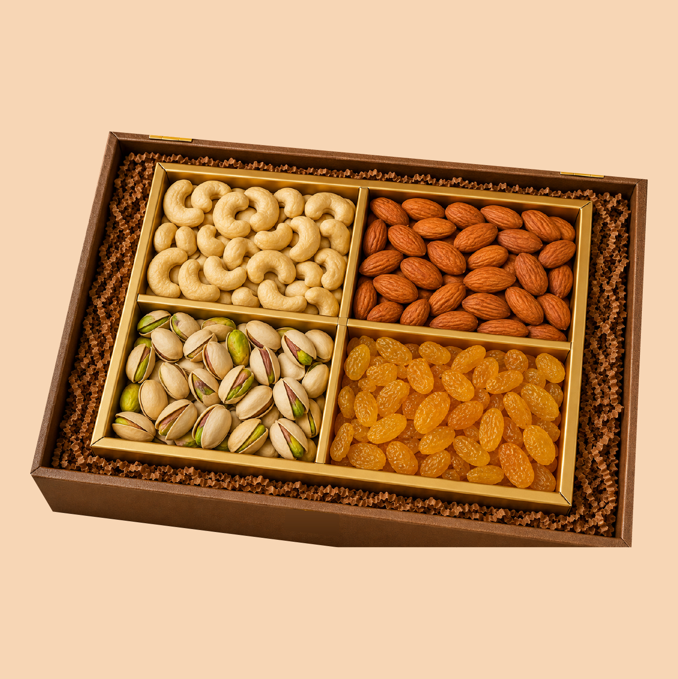 Gift Set-17: Dry Fruit Gift Box – 25g Each