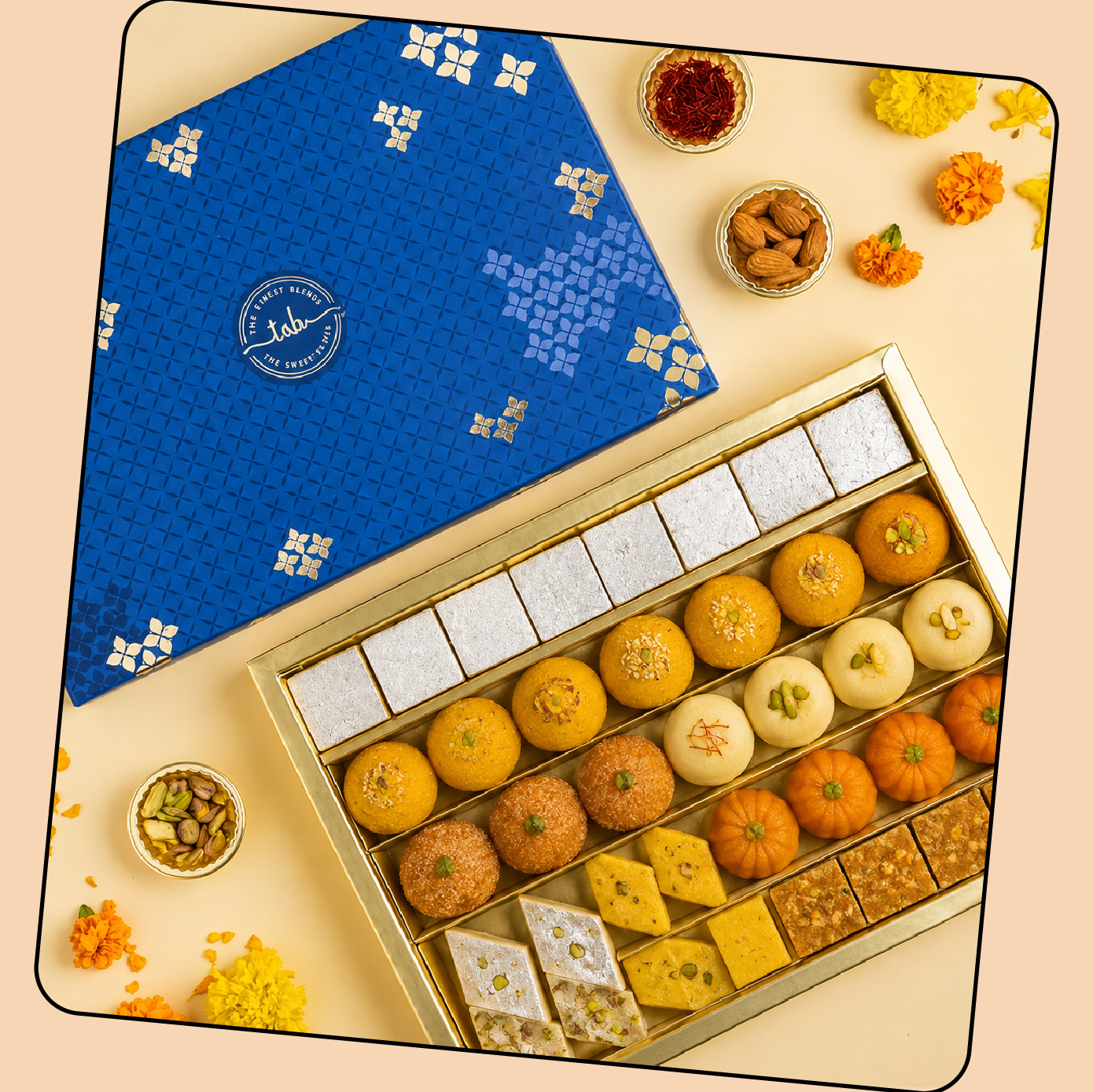 Gift Set-20: Assorted Ghee Sweets Suprabatham – 1/4 KG
