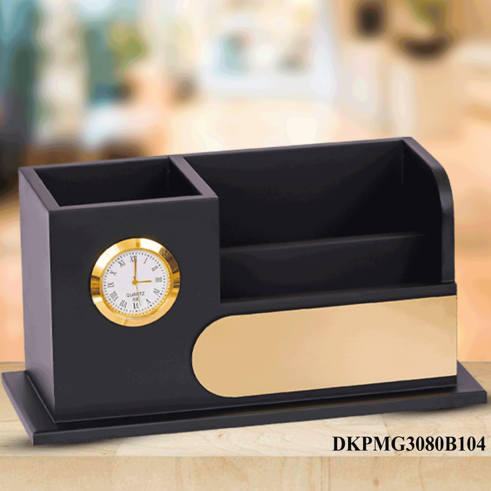 Wooden Calender pen stand