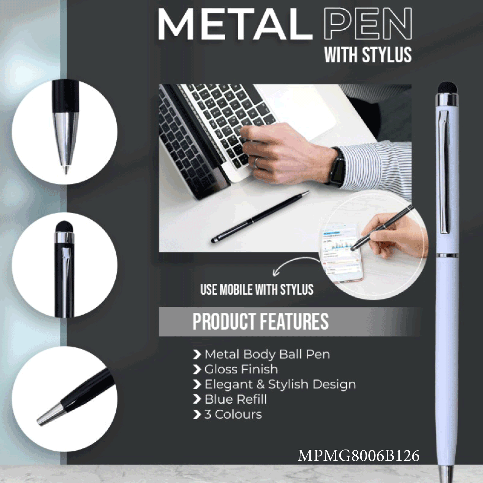 Metal Pen - view 2