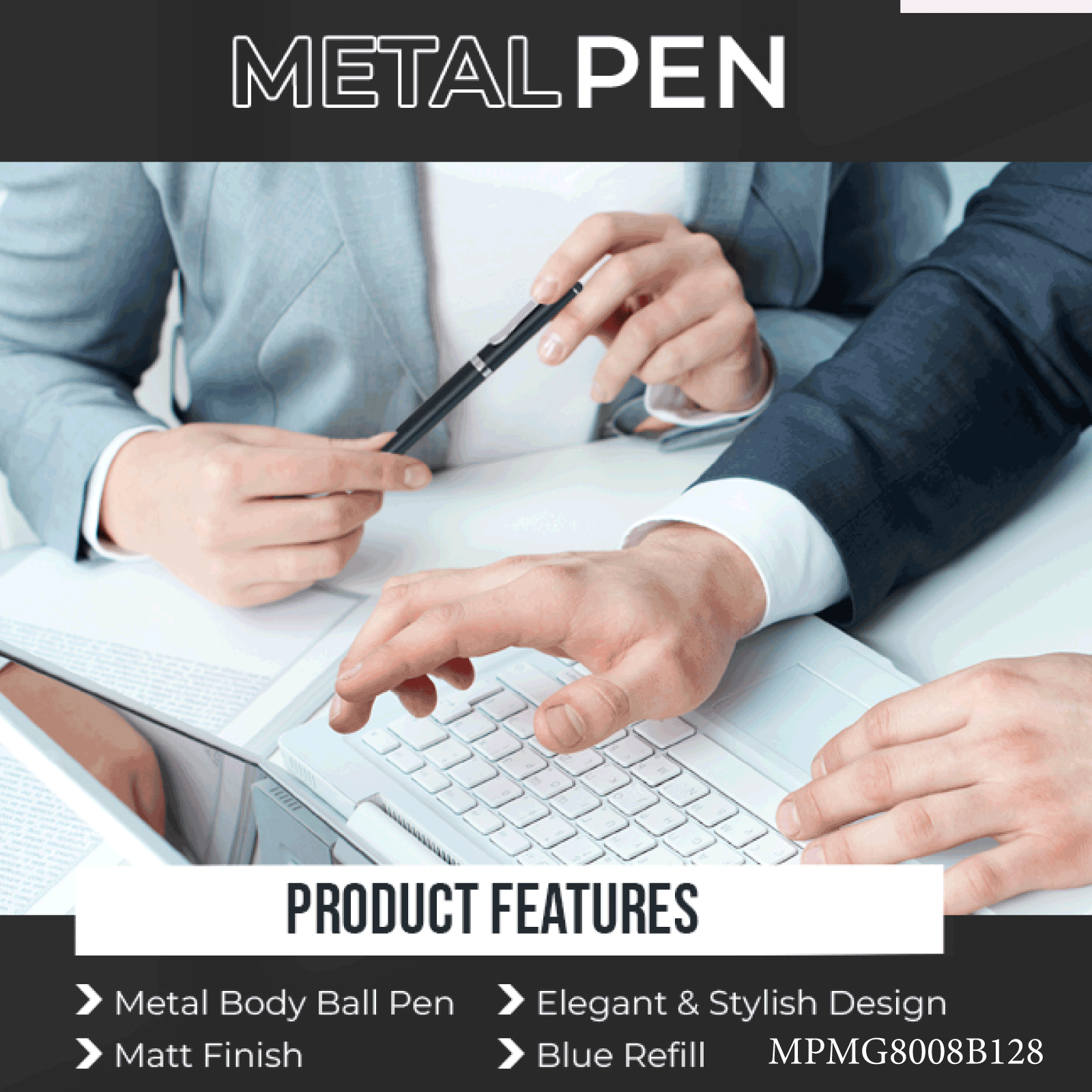 Metal Pen - view 2