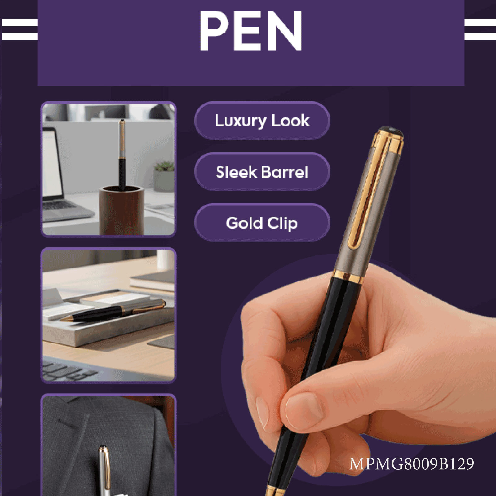 Metal Pen - view 2