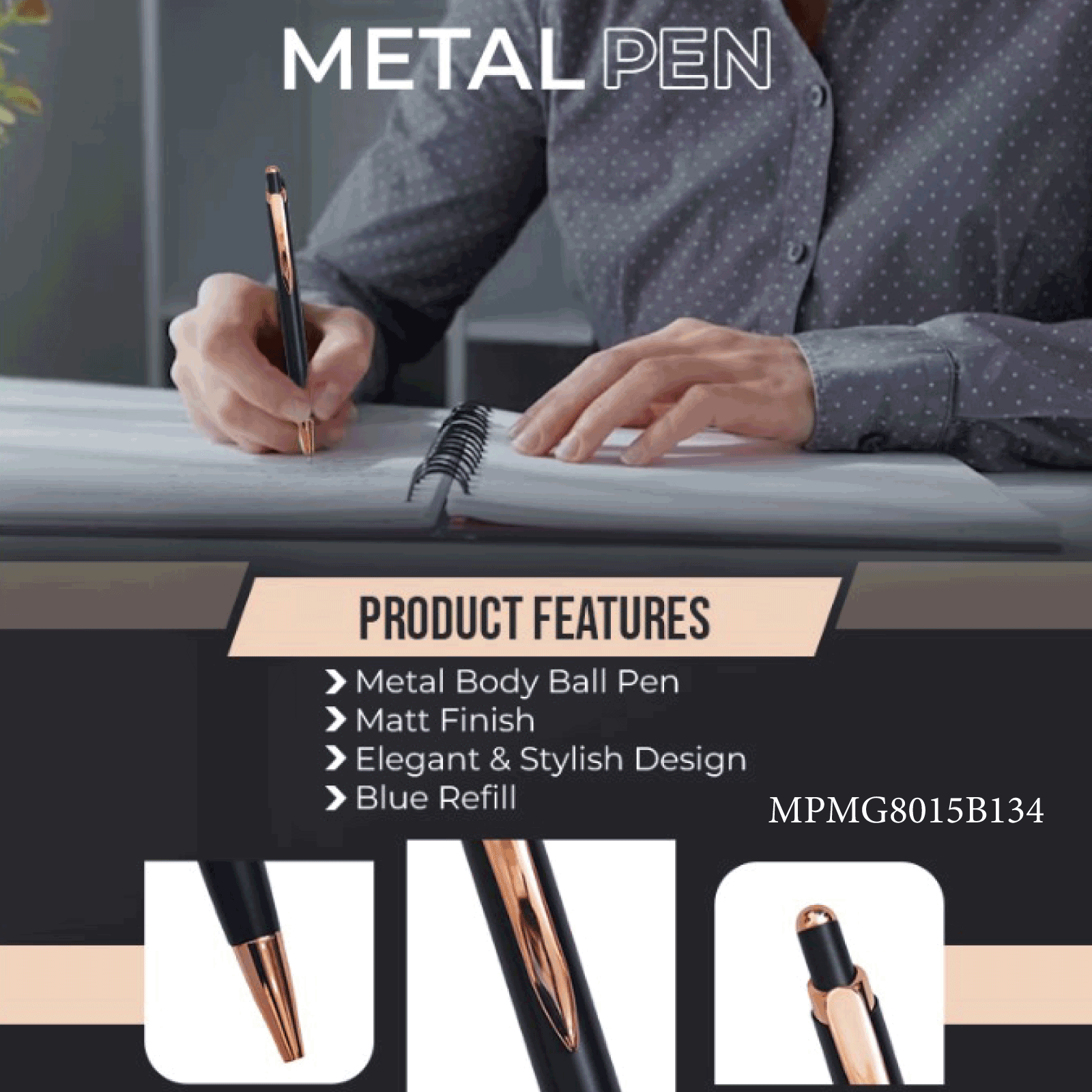 Metal Pen - view 2