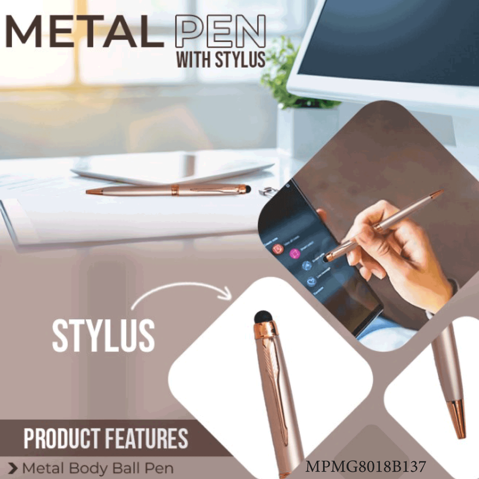 Metal Pen - view 2
