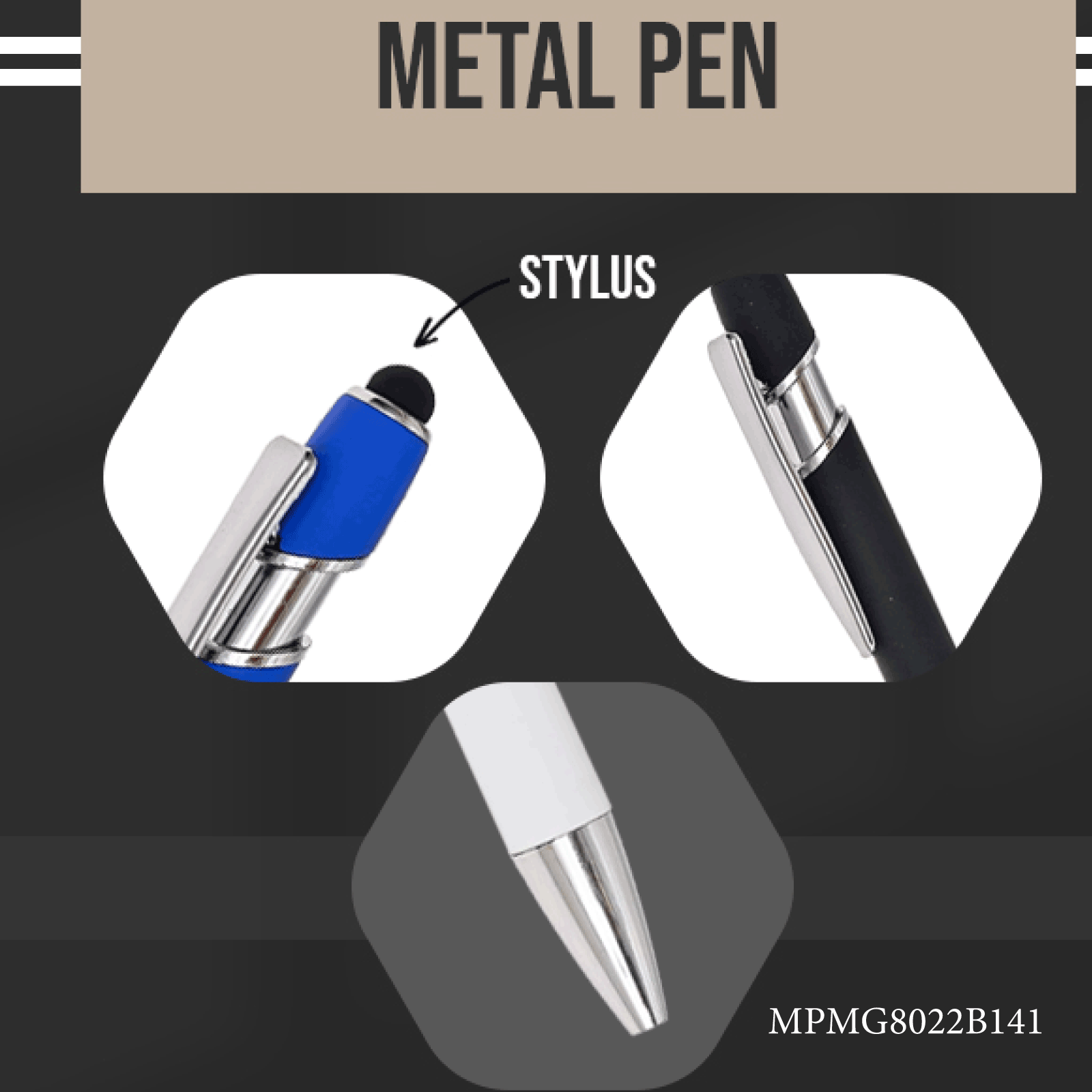 Metal Pen - view 2