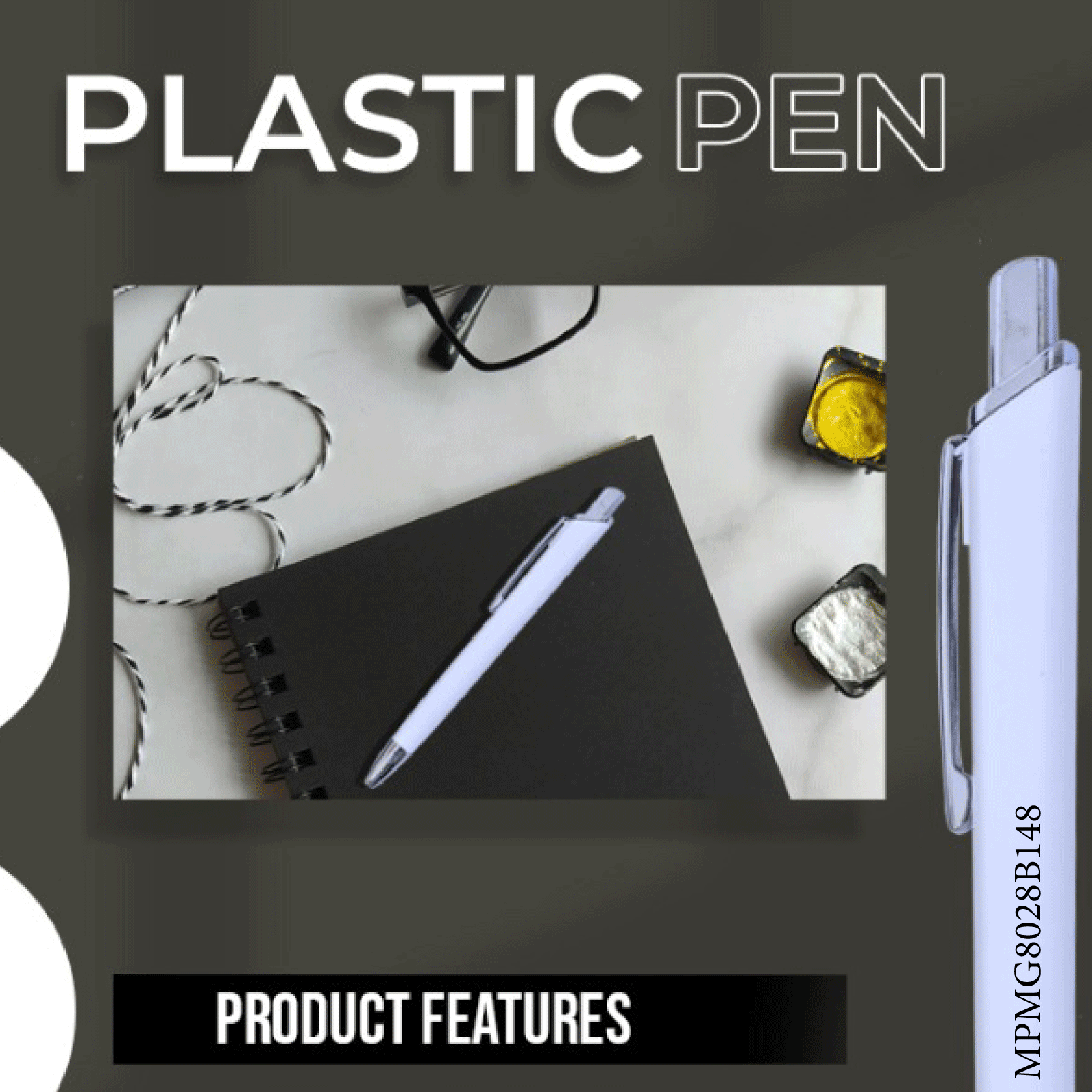 Plastic Pen - view 3