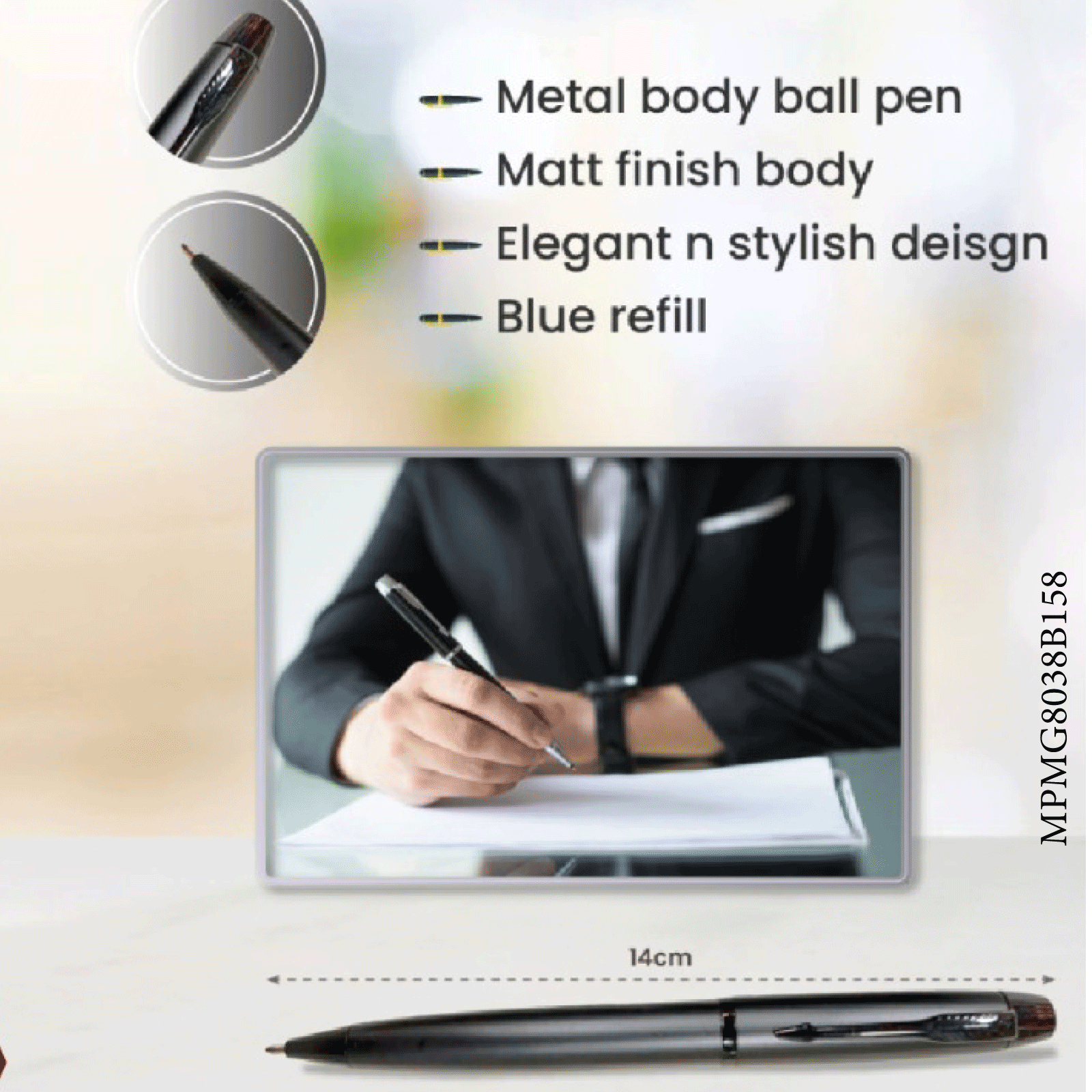 Metal Pen - view 2