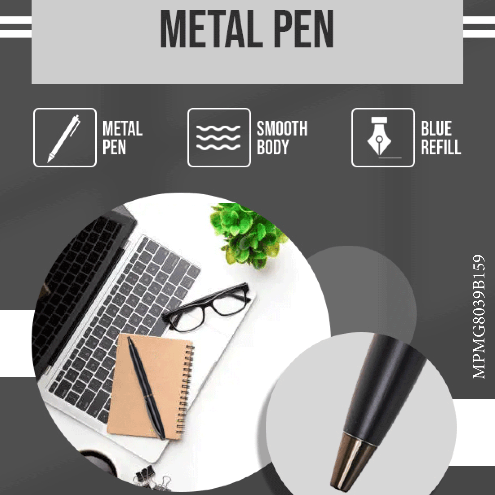 Metal Pen - view 2