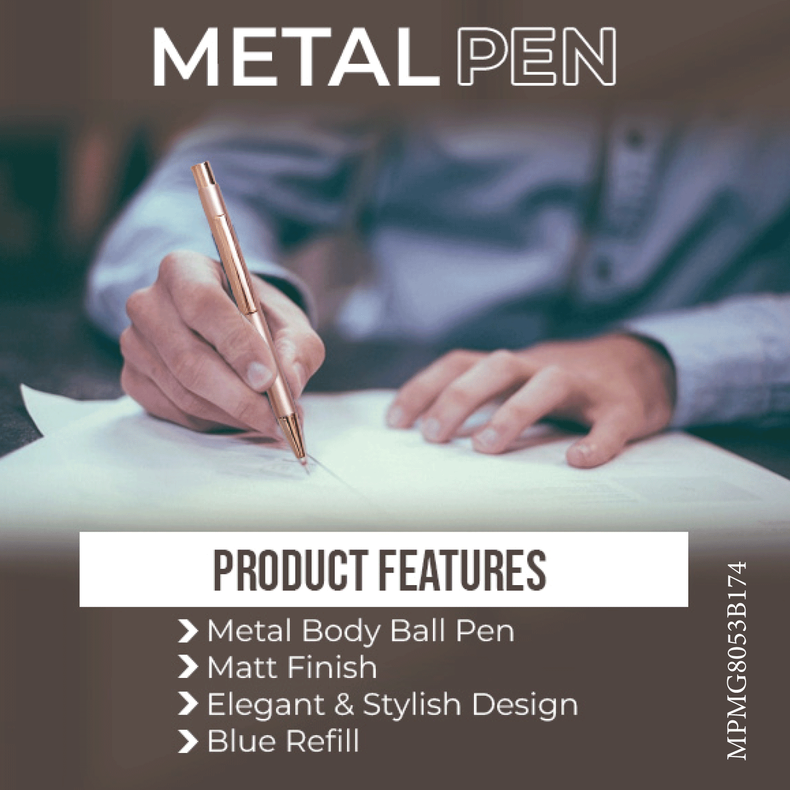 Metal Pen - view 2
