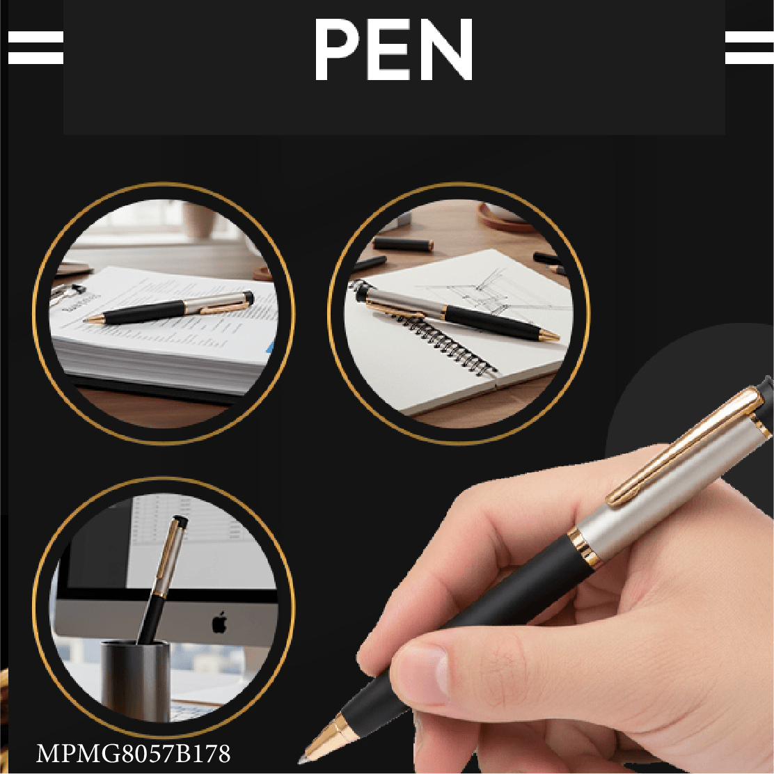 Metal Pen - view 2