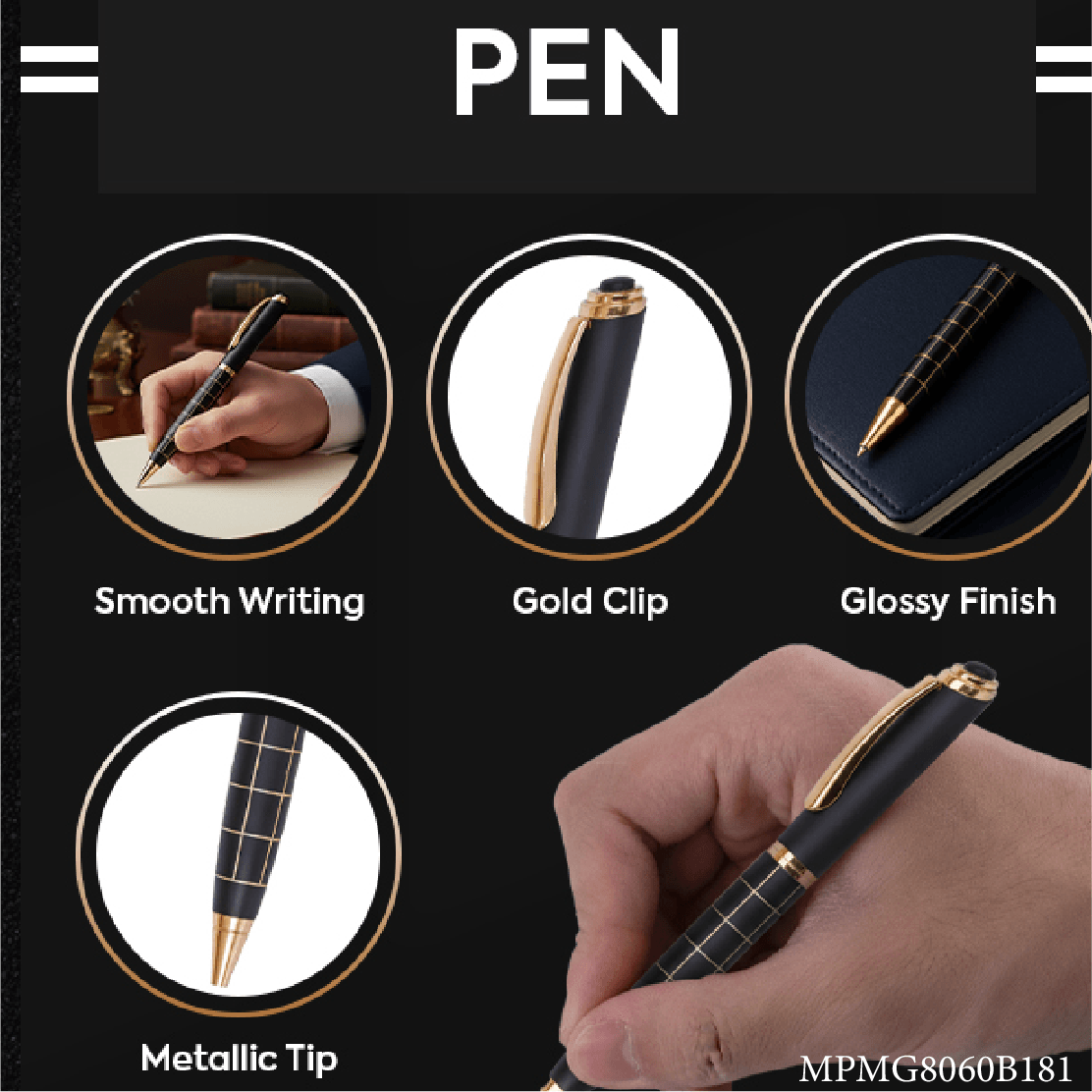 Metal Pen - view 2